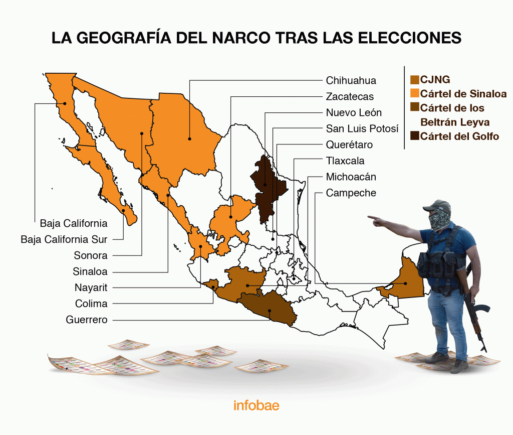 El Mapa Del Narcotráfico En México Tras Las Elecciones 2021 Panorama Mexiquense 8725