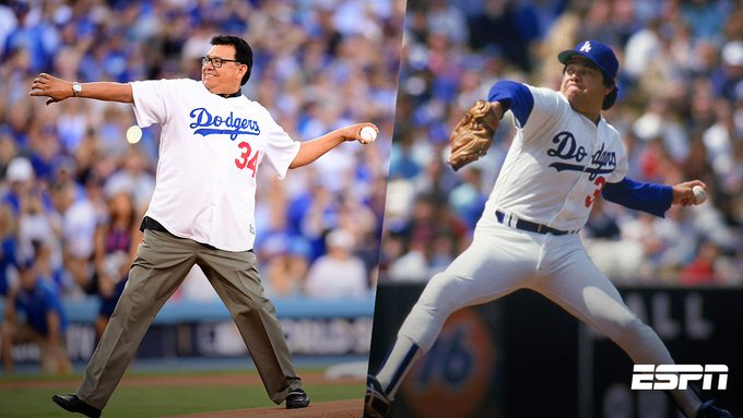 Fernando Valenzuela lanza primera bola en Juego de Estrellas 2022