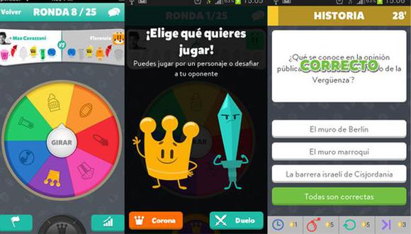 Diez juegos para celular con preguntas de cultura e historia