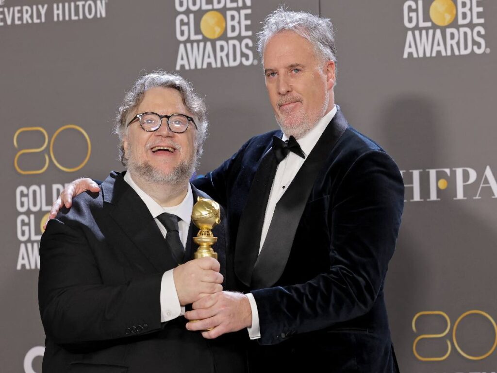 Guillermo del Toro se llevó el Globo de Oro por Pinocho La animación es cine Reporte MX