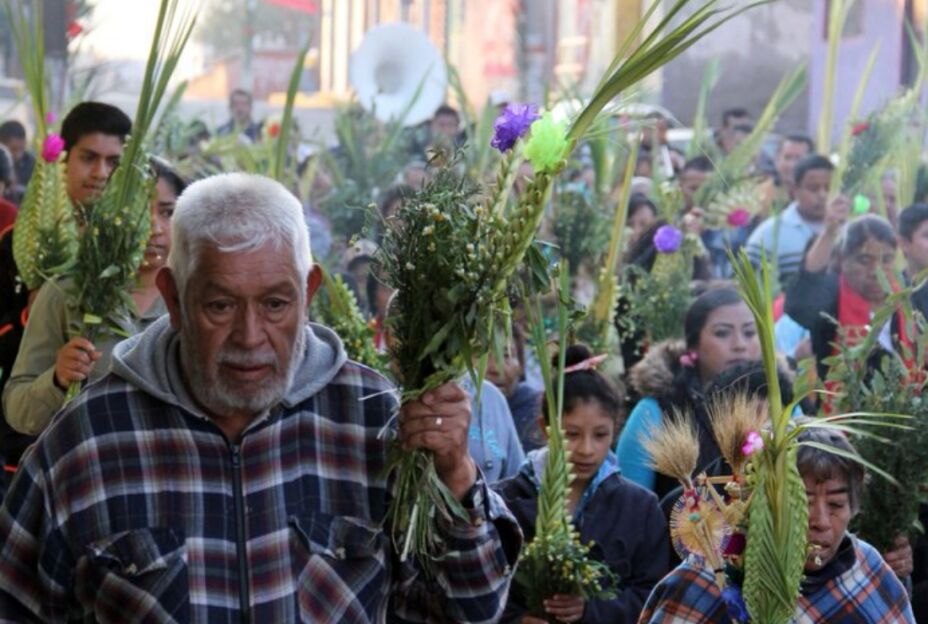 Domingo de ramos así se celebra en México Reporte 32 MX, El medio