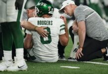 Aaron Rodgers fuera el resto del año