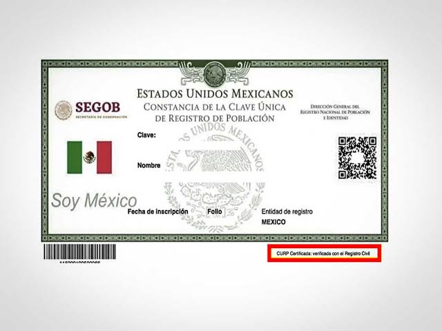 Curp ¿cómo Obtener El Documento En Línea Totalmente Certificado Reporte 32 Mx El Medio 9471