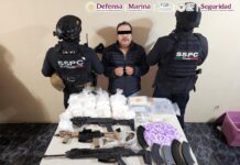Detienen en Baja California a generador de violencia con drogas y armas
