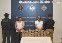 Detienen en Sonora a 2 hombres que transportaban cerca de 50 kilos de heroína