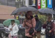 Alertan que seguirán bajas temperaturas y lluvias en varias partes del país