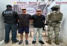 Detienen en Sinaloa a dos sujetos requeridos por el gobierno de EU