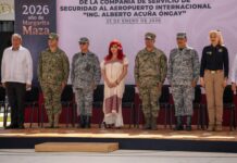 Inauguran en Campeche el Centro de Servicio de Seguridad de la GN en el aeropuerto