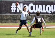 Pumas vencen a Alemania en flag football