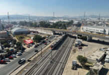 En EDOMEX, avanza conectividad del tren suburbano al Aeropuerto Internacional Felipe Ángeles