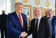 Se reúnen Trump y Lula Da Silva