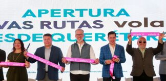 Anuncian nuevas rutas aéreas desde el Aeropuerto Internacional de Querétaro