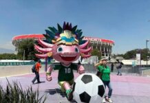 Descarta Clara Brugada que FIFA haya pedido retiro de la mascota del Ajolote