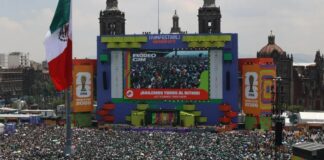Asisten más de 400 mil personas al Fan Fest del Zócalo en cinco días, de acuerdo a la FIFA