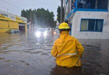 Protección Civil de Puebla atiende afectaciones por lluvias en zona metropolitana