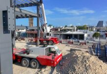 Reporte avance del 42% construcción del nuevo Hospital General del ISSSTE en Chetumal