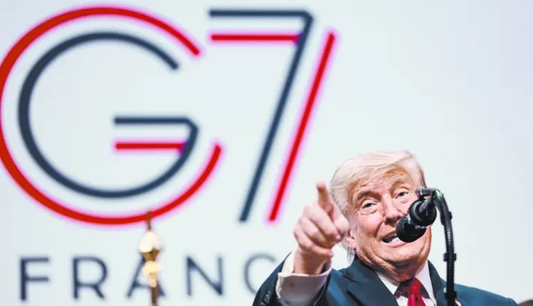 g7 trump asdasda