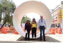 Supervisa Clara Brugada obras hidráulicas en Iztapalapa