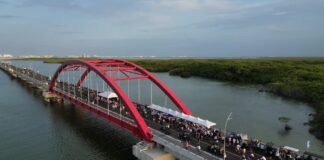 “PuenteyAndo”, espacio dominical de convivencia familiar en el Puente Nichupté con más de 6 mil asistentes