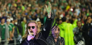 Maná protagonizó el show del entretiempo entre México e Inglaterra