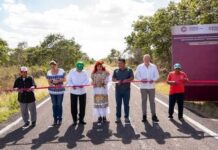 Inauguran en Campeche obras de infraestructura carretera y caminera por $19.4 millones