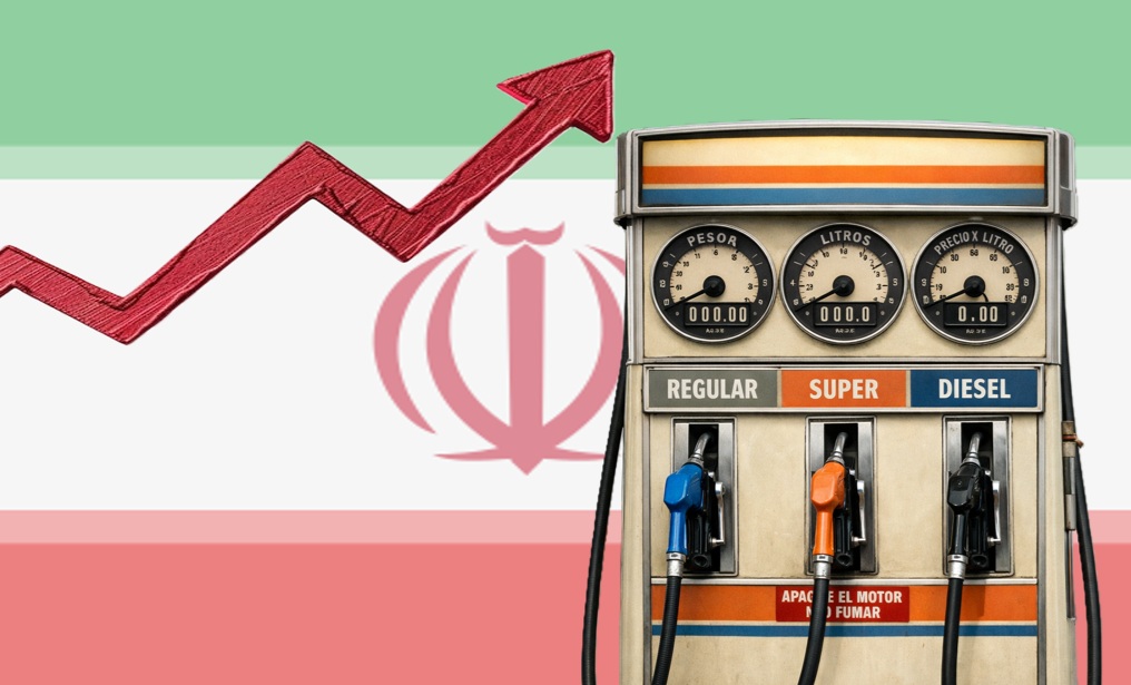 iran gasolina precio alza