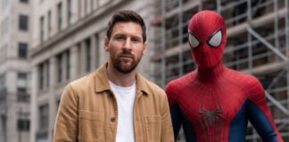 Lionel Messi conoce a Spider-Man en un divertido video promocional de la próxima película
