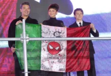 La telaraña de Tom Holland y Zendaya atrapa a los aficionados de Spider-Man en México