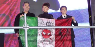 La telaraña de Tom Holland y Zendaya atrapa a los aficionados de Spider-Man en México