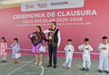 Concluye ciclo escolar 2025-2026 para más de 2.8 millones de estudiantes de educación básica en el EdoMéx