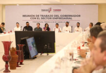 Llama Gobernador Javier May a líderes de cámaras empresariales a invertir en Tabasco