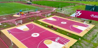 Invierten 17 millones de pesos para la rehabilitación de unidad deportiva en Hueypoxtla, EdoMex