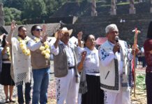 Celebran mexiquenses 46 años de historia, cultura y tradición del Centro Ceremonial Otomí en Temoaya