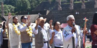 Celebran mexiquenses 46 años de historia, cultura y tradición del Centro Ceremonial Otomí en Temoaya