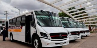 Entregan nuevas unidades de transporte urbano para Ciudad Obregón