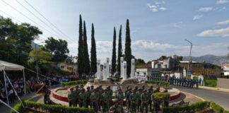Celebran en Oaxaca 179 aniversario de la Gesta Heroica de los Niños Héroes de Chapultepec