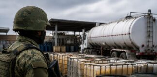 Fuerzas de seguridad decomisan en Veracruz más de 44 mil litros de hidrocarburo