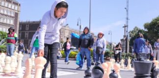Realizan el Segundo Festival de Ajedrez México-Tenochtitlan en la CDMX