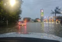 Coordina Gobierno de Veracruz evacuaciones en seis municipios del sur por crecida del río Agua Dulcita