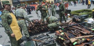 Avanza desarme en la CDMX; otorgan más de 257 mil pesos por el canje voluntario de armas y cartuchos
