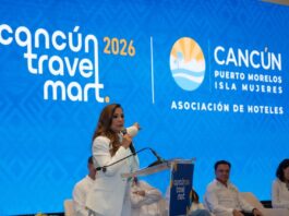 Anuncia aumento del 20% en promoción turística de QRoo y nuevos vuelos durante el Cancún Travel Mart 2026