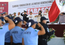 Suma Tabasco a 238 nuevos elementos para fortalecer la seguridad