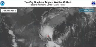 Depresión Tropical 9 se aleja de Veracruz; disminuirá potencial de lluvias: SPC