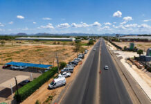 Registra 95% de avance carretera Hermosillo-Bahía de Kino