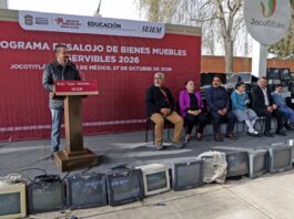 Inaudito: Gobierno del EdoMex celebra retiro de más de 65 mil objetos en desuso en escuelas